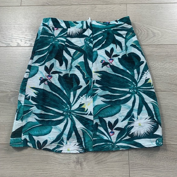 Anna Glover H&M Patterned Wrapover Mini Skirt - Picture 4 of 12